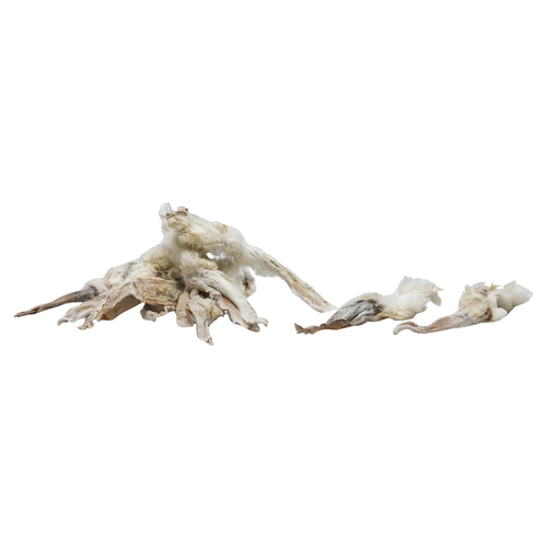 weitere Abbildung Beeztees Hundesnack Kaninchenohren mit Fell Vorteilspack 300 g