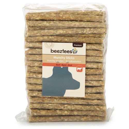 weitere Abbildung Beeztees Hundesnack Kausticks naturfarben - 100er Pack