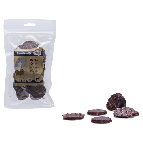 Beeztees Hundesnack Pferde Coins 150 g