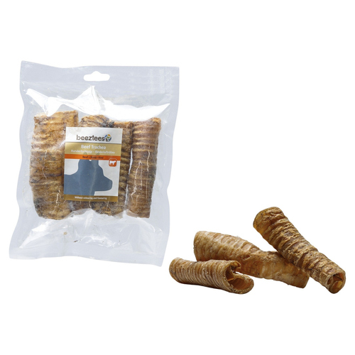 Beeztees Hundesnack Rinderluftröhre - 4er-Pack