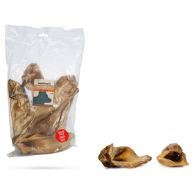 Abbildung Beeztees Hundesnack Rinderohren mit Rind - 7er Pack