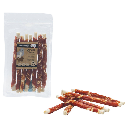 Beeztees Hundesnack Sticks Ente/Kabeljau - 7er Pack