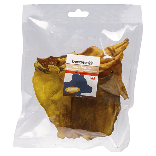 weitere Abbildung Beeztees Hundesnack gepuffte Rinderohren Huhn 150 g