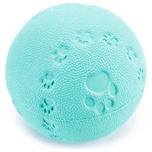 Beeztees Hundespielzeug Ball mit Squeaker massiv mint