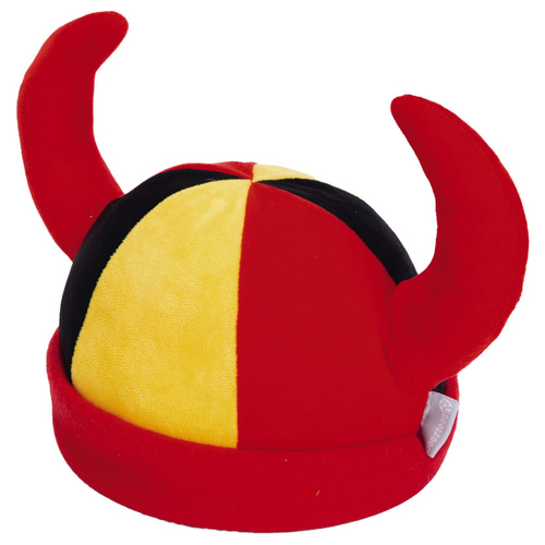 Beeztees Hundespielzeug Belgien Viking Hut aus Plüsch