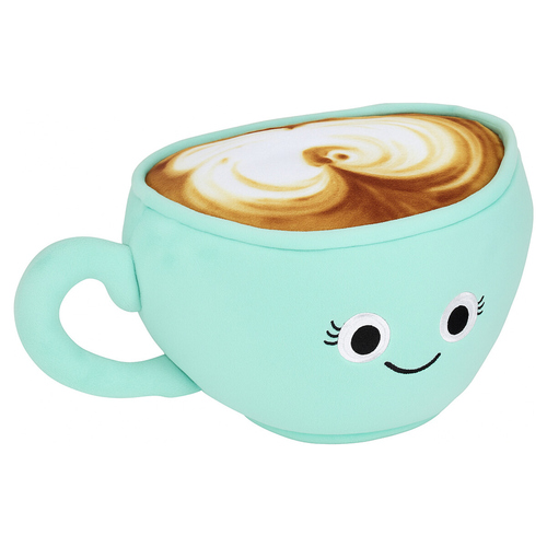 Beeztees Hundespielzeug Cappuccino Tasse aus Plüsch blau