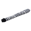 Beeztees Hundespielzeug Dschungel Zebraschwanz aus Plüsch schwarz/weiß Abbildung 2