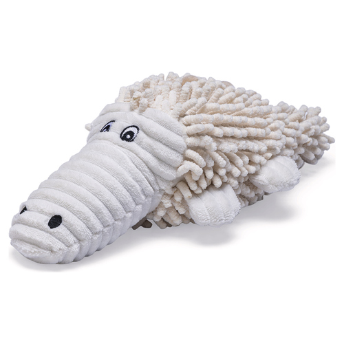 Beeztees Hundespielzeug Eco Krokodil Jort beige