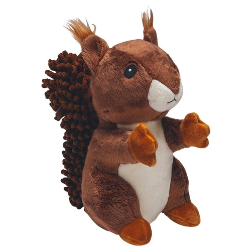 Beeztees Hundespielzeug Eichhörnchen Robi aus Plüsch braun