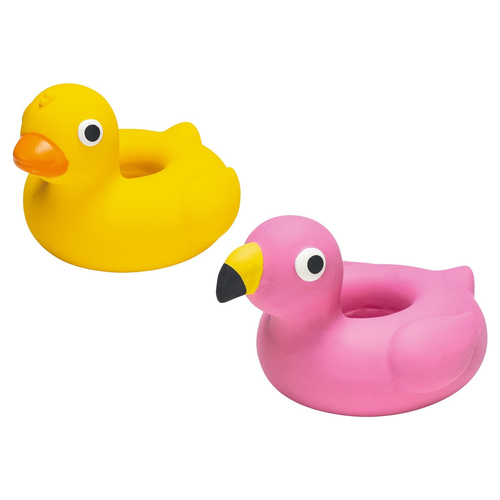 Beeztees Hundespielzeug Ente/Flamingo aus Latex