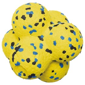 Abbildung Beeztees Hundespielzeug Fetch Atom aus Schaumstoff gelb