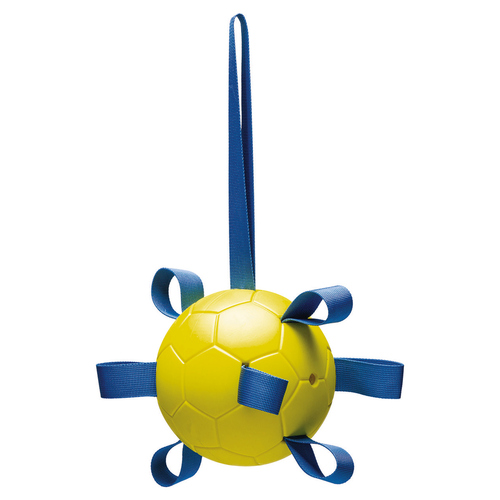 Beeztees Hundespielzeug Fetch Ball Power aus Gummi gelb