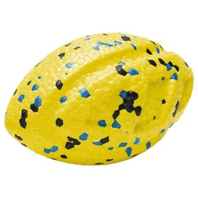 Abbildung Beeztees Hundespielzeug Fetch Rugbyball Algo aus Schaumstoff gelb