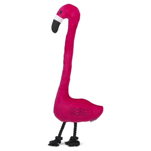 Beeztees Hundespielzeug Flamingo Fifi rosa