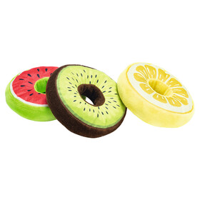 Abbildung Beeztees Hundespielzeug Fruity Donuts aus Plsch