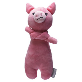 Abbildung Beeztees Hundespielzeug Grumpy Knor aus Plsch rosa