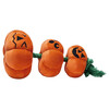 Beeztees Hundespielzeug Halloween Kürbis mit Seil orange Abbildung 2