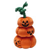 Beeztees Hundespielzeug Halloween Kürbis mit Seil orange Abbildung 3