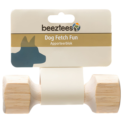 weitere Abbildung Beeztees Hundespielzeug Holzhantel Dex