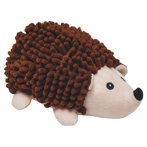 Beeztees Hundespielzeug Igel Spike aus Plüsch braun