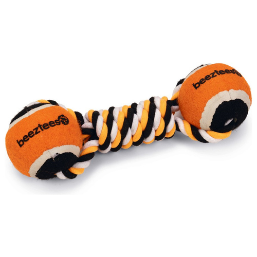 Beeztees Hundespielzeug Jef + Tennisball Baumwolle