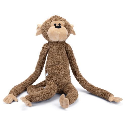 Beeztees Hundespielzeug Plüsch Affe Vik XL braun