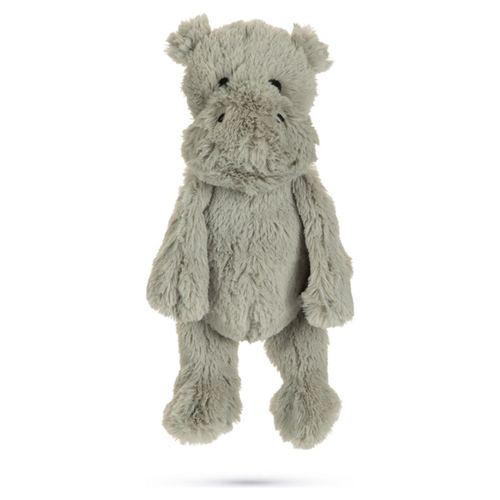 Beeztees Hundespielzeug Plüsch Nilpferd Quin grau