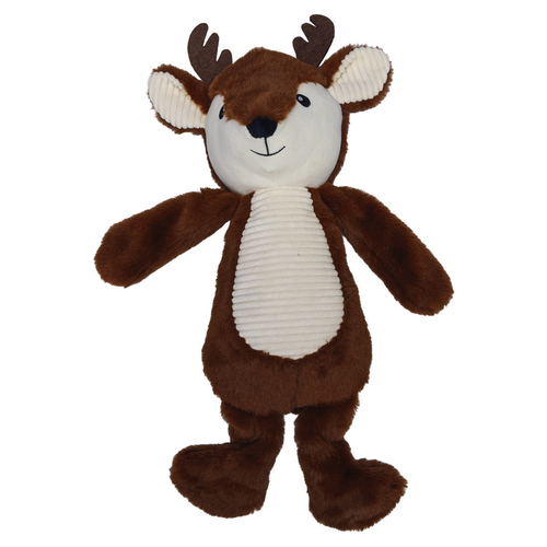 Beeztees Hundespielzeug Rentier Vix aus Plüsch braun