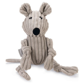 Abbildung Beeztees Hundespielzeug Ribbed Maus Mausy grau