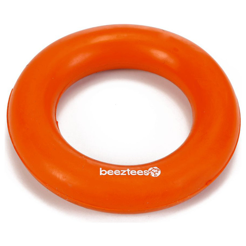 Beeztees Hundespielzeug Ring massiv orange
