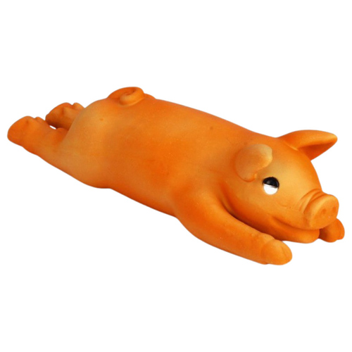 weitere Abbildung Beeztees Hundespielzeug Schwein orange
