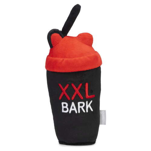 Beeztees Hundespielzeug Shake & Bark rot/schwarz