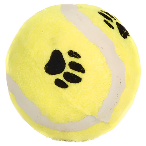 Beeztees Hundespielzeug Tennisball gelb