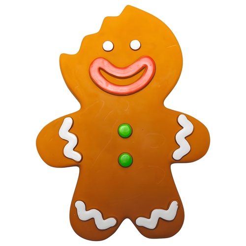 Beeztees Hundespielzeug Weihnachtslebkuchenmann aus Latex