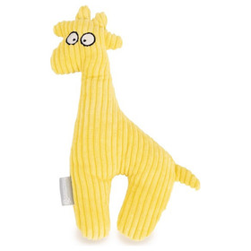 Abbildung Beeztees Hundespielzeug gerippt Giraffe gelb