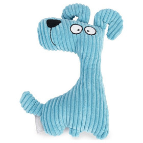 Abbildung Beeztees Hundespielzeug gerippt Hund blau