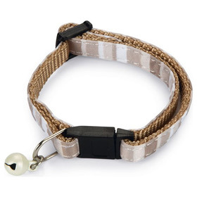 Abbildung Beeztees Ktzchenhalsband Joy Nylon beige