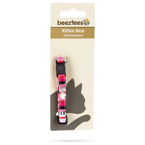 weitere Abbildung Beeztees Ktzchenhalsband Joy Nylon rosa