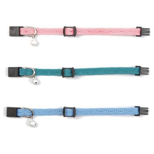 Beeztees Kätzchenhalsband Nylon blau