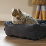 Katzenbett Moza aus Plüsch anthrazit, Abbildung 18