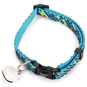 Abbildung Beeztees Katzenhalsband Memphis Nylon hellblau