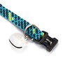 Beeztees Katzenhalsband Memphis Nylon hellblau Abbildung 3