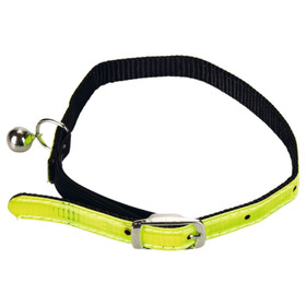 Abbildung Beeztees Katzenhalsband Nylon, reflektierend gelb