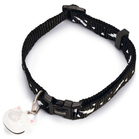 Abbildung Beeztees Katzenhalsband Thunder Nylon schwarz