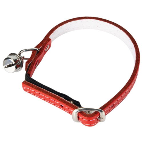 Beeztees Katzenhalsband inkl. Glocke rot