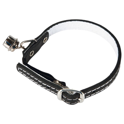 Beeztees Katzenhalsband inkl. Glocke schwarz
