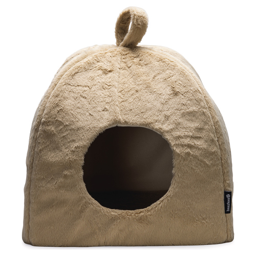 weitere Abbildung Beeztees Katzenhaus Moza aus Plsch beige