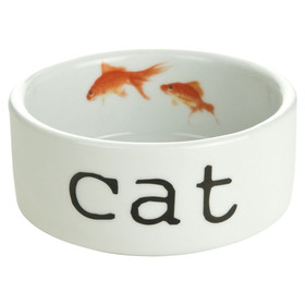Abbildung Beeztees Katzennapf Snapshot Keramik wei