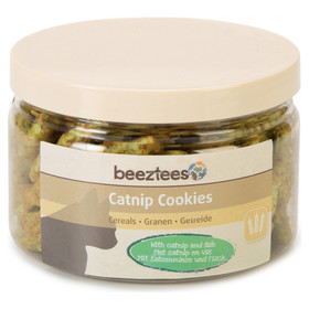 Abbildung Beeztees Katzensnack Catnip Cookies Lachs 55 g