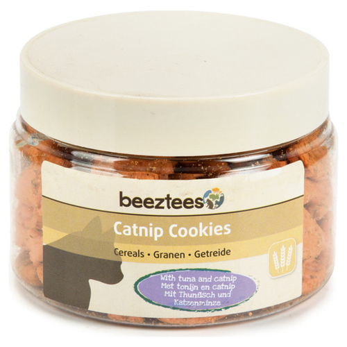 Beeztees Katzensnack Catnip Cookies Thunfisch 55 g